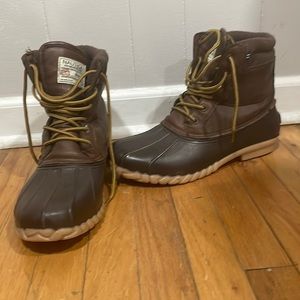 Nautica brown snow boots size 12